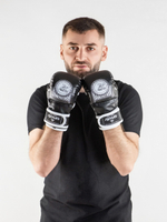 Перчатки для мма Reyvel Панкратион (черные)