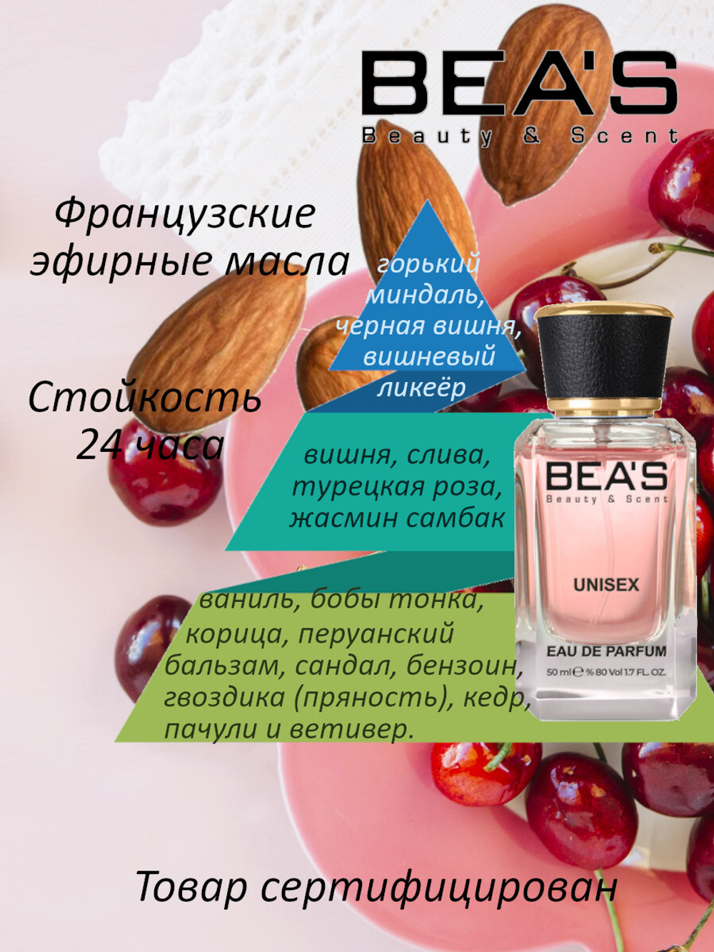 BEA'S U736 Lost Cherry (лост черри) 50мл