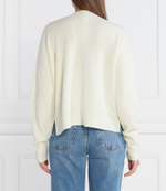 Хлопковый свитер Liu Jo - экрю(MF3019 MA09O)