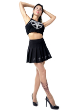 Колготки +size с принтом в виде кошачьей мордочки (Размер: XL-XXL-XXXL) (Цвет: бежевый)