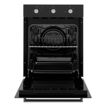 Духовой шкаф Oasis D-45 MMB черный,стекло