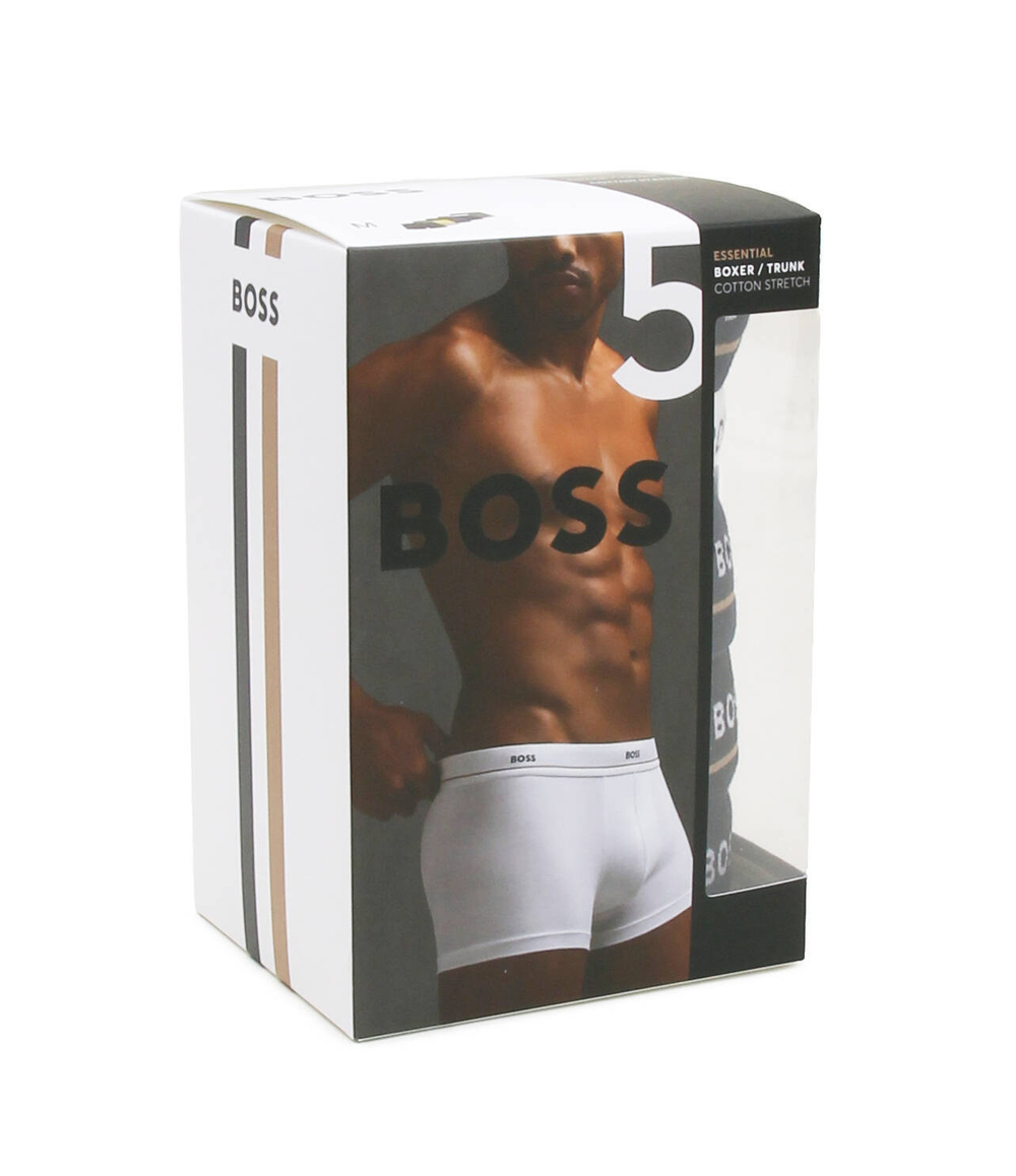 Трусики-боксеры 5шт. Essential BOSS BLACK - лимонный(50499430)