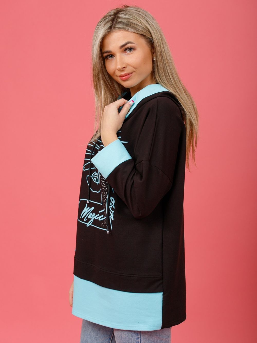 845 Туника "бирюза" SveTekst (Акция)