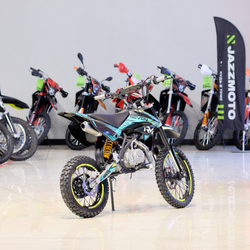 Питбайк Regulmoto SEVEN 125E 17/14 сине-желтый
