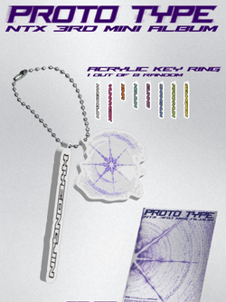 Альбом NTX - PROTO TYPE 3rd Mini Album NAME KEYRING Version