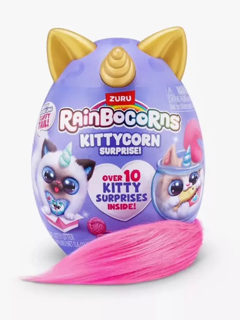 Мягкая игрушка Зуру Rainbocorns Kittycorn Котик