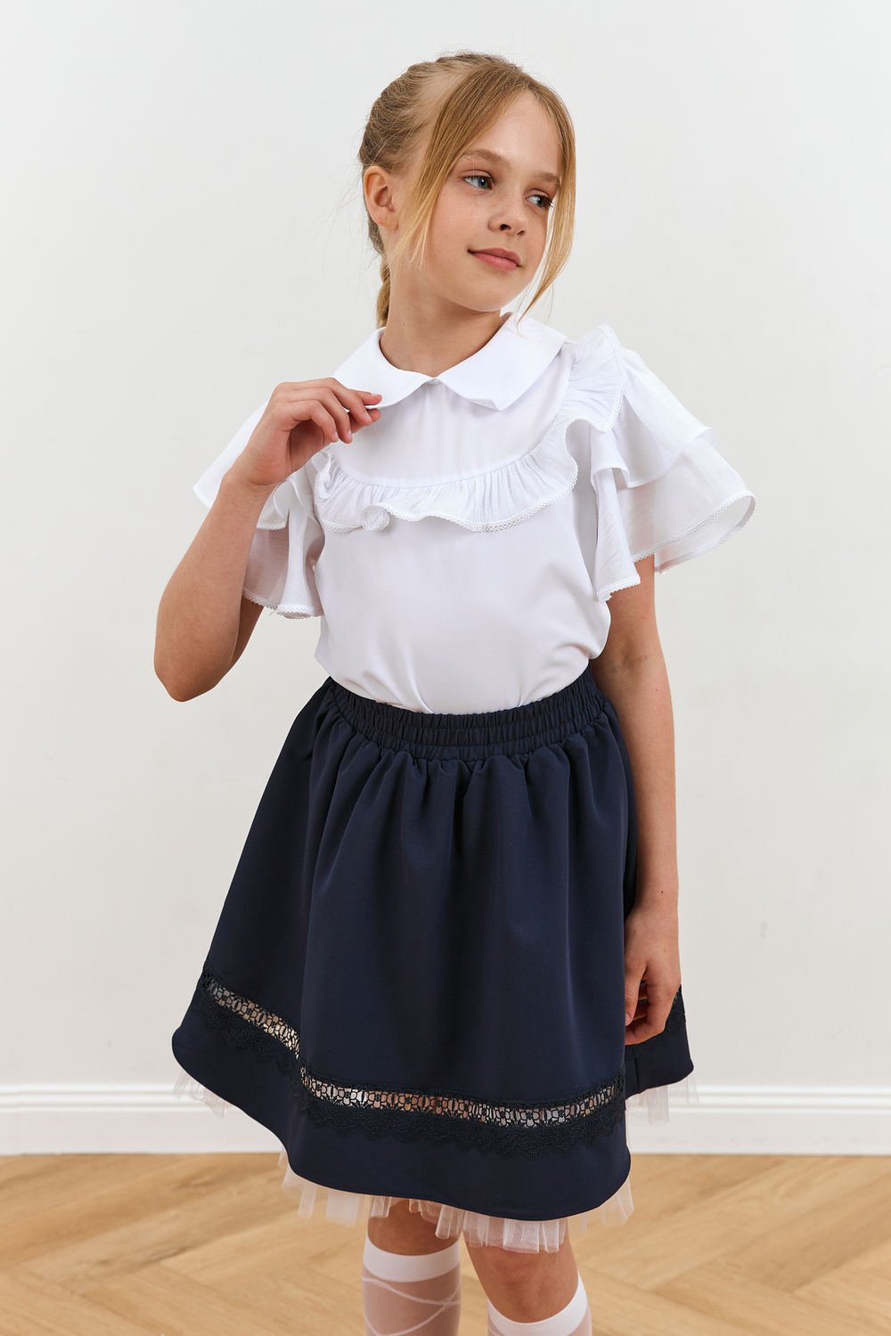 Блузка д/д DELORAS C64287S