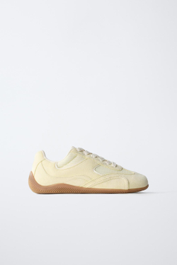 ZARA КРОССОВКИ, ЖЕЛТЫЙ