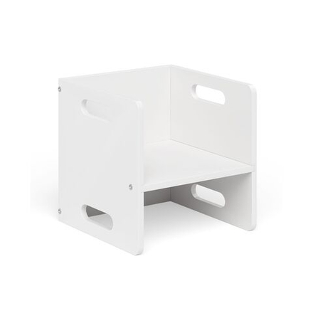 Стул перевертыш Чек, растущий детский стол и стул 2в1 из фанеры березы, бежевый