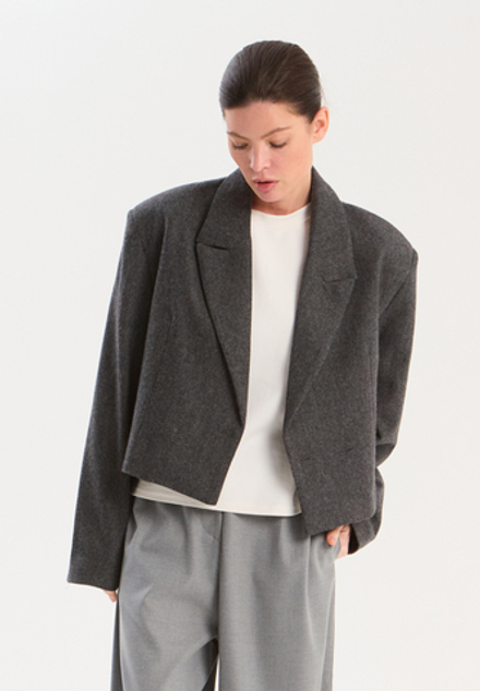 Жакет укороченный