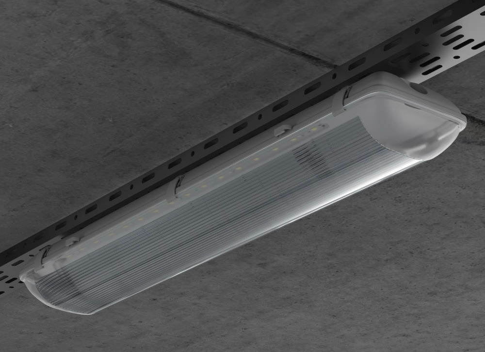 Светильник LED Арктик мини (ЛСП 2х18) 35Вт 6000К IP65 4700Лм прозрачн. 655х125х105мм DARKLUM