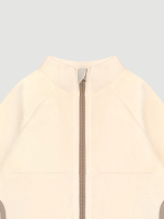 Флисовая куртка на молнии Mjölk Ivory