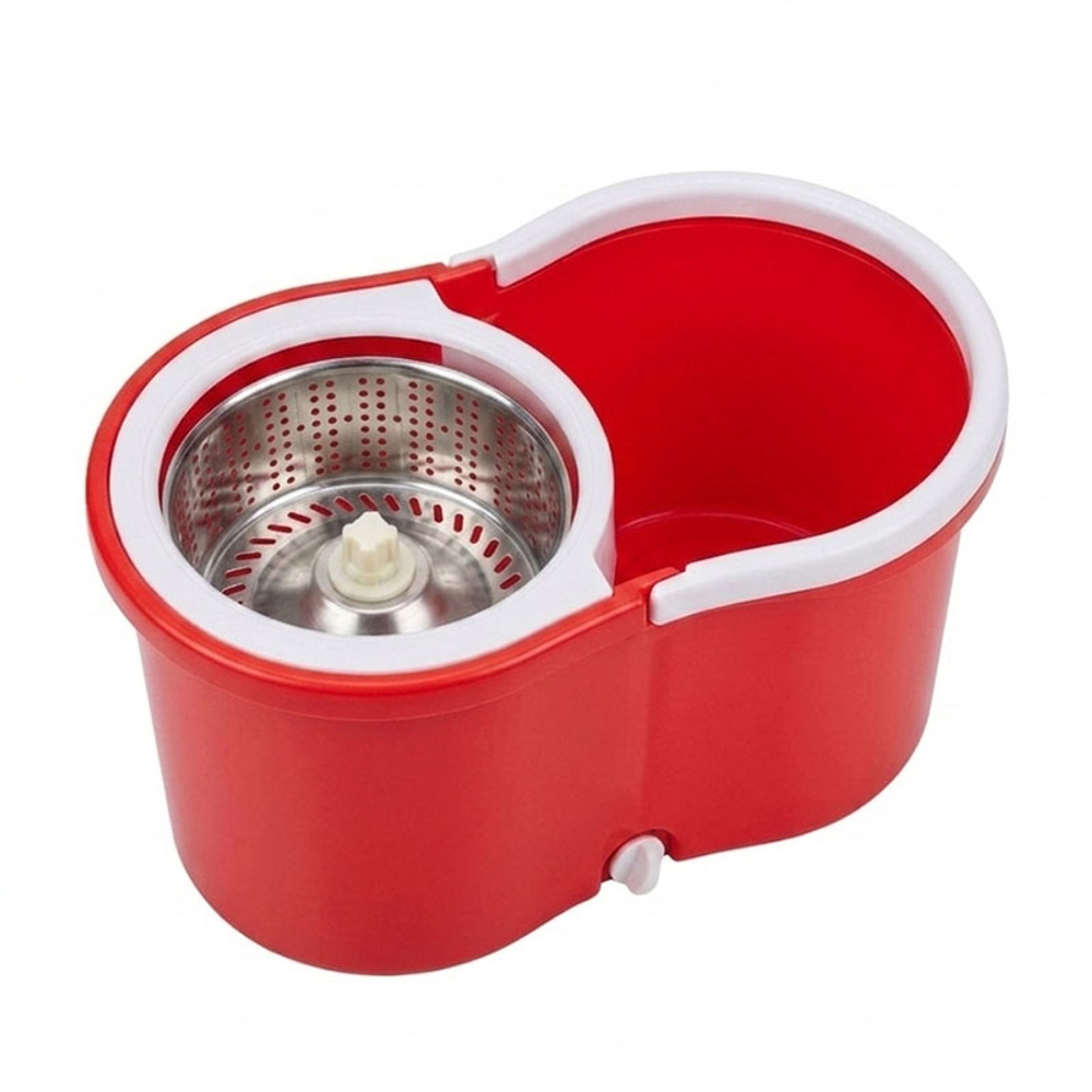 Набор для уборки - швабра с ведром, полипропилен/нержавеющая сталь