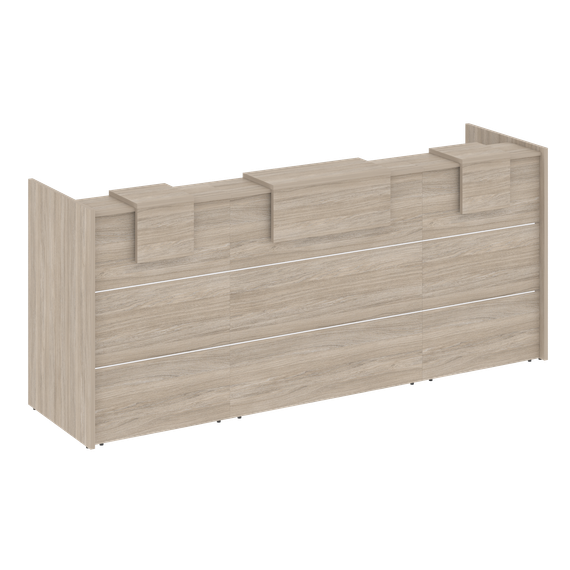 Onix Ресепшн O.R-K-16 Дуб Аттик 2790*766*1187