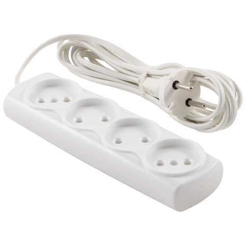 Удлинитель Engy "Эконом" 3м/4роз (ШВВП 2х0.75)