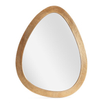 Зеркало Эгг/Egg (мод. LS-0167) металл: алюминий/стекло/МДФ, 78х61х5см, золотой