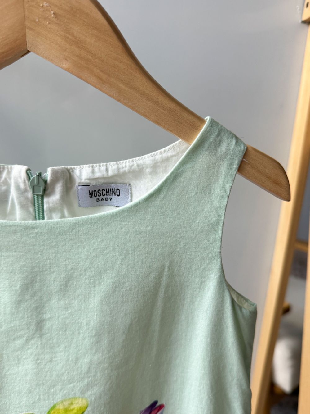 Хлопковое платье Moschino, 98