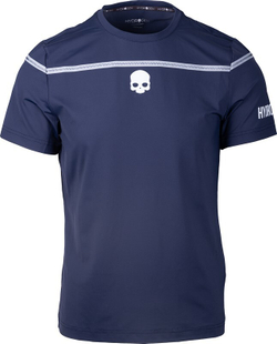 Теннисная футболка Hydrogen Tennis Zig Zag Tape T-Shirt - navy/white