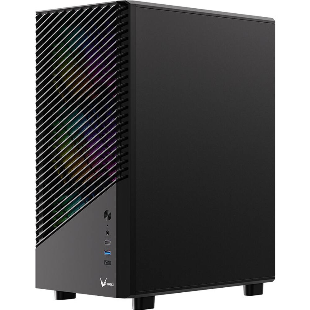 Корпус Formula V Line Mana Geometry Black, ATX, без БП