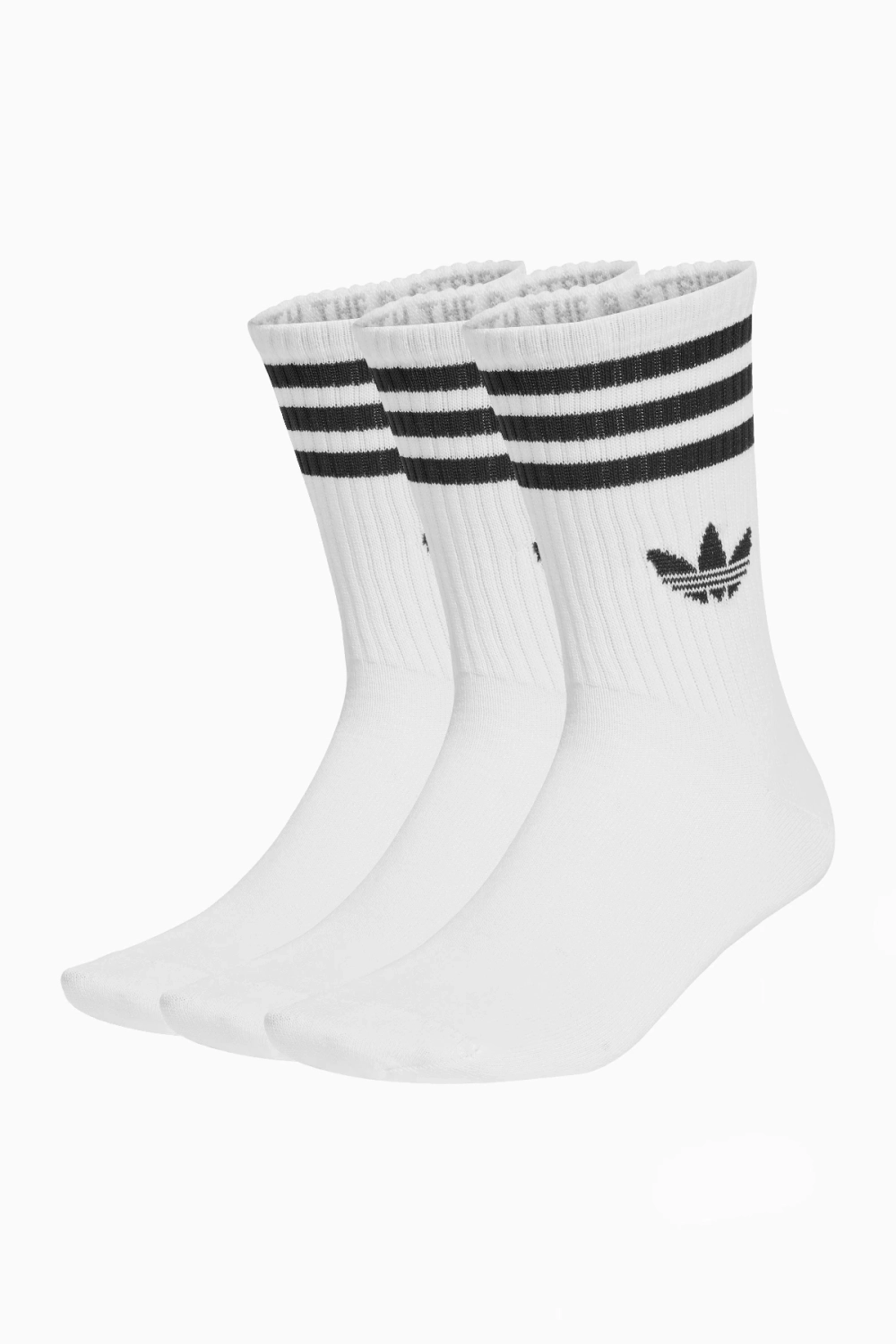 Носки adidas 3-Stripes Crew 3 Pairs - белый