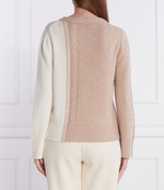 Хлопковый свитер Marc Cain - бежевый(VS 41.36 M67)