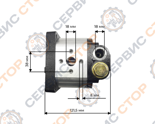Гидравлический насос (шестеренчатый) ГУР HLCB-D08/06