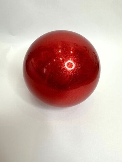 PASTORELLI 16 cm HV glitter gym ball. YELLOW.