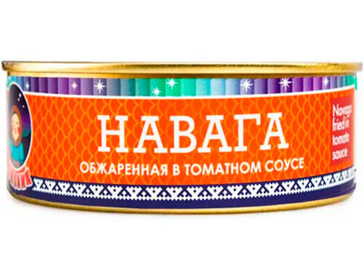 Навага обжаренная в томатном соусе, 240г