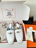 Сабо из натуральной кожи