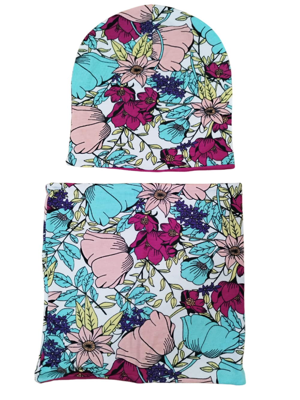 10991 Комплект детский (шапка+снуд) кулирка (50-52)