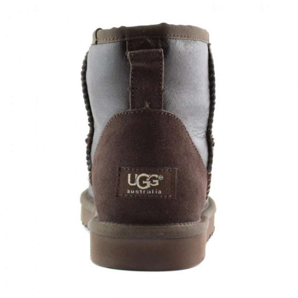 Угги Men's Classic Mini Metallic Chocolate