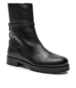 Кожаные ботильоны Patrizia Pepe - черный(8Y0050 L078)