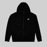  Толстовка мужская Nike Sportswear Club Full-Zip артикул:BV2648-010 - купить в магазине Дайс