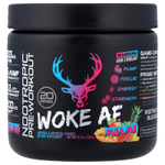 Bucked Up, Wake AF®, ноотропный предтренировочный комплекс, Майами, клубника, манго и ананас, 246 г (8,7 унции)