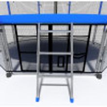 Батут i-Jump Basket 10ft blue