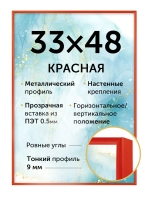 Металлическая рамка 48х33 см