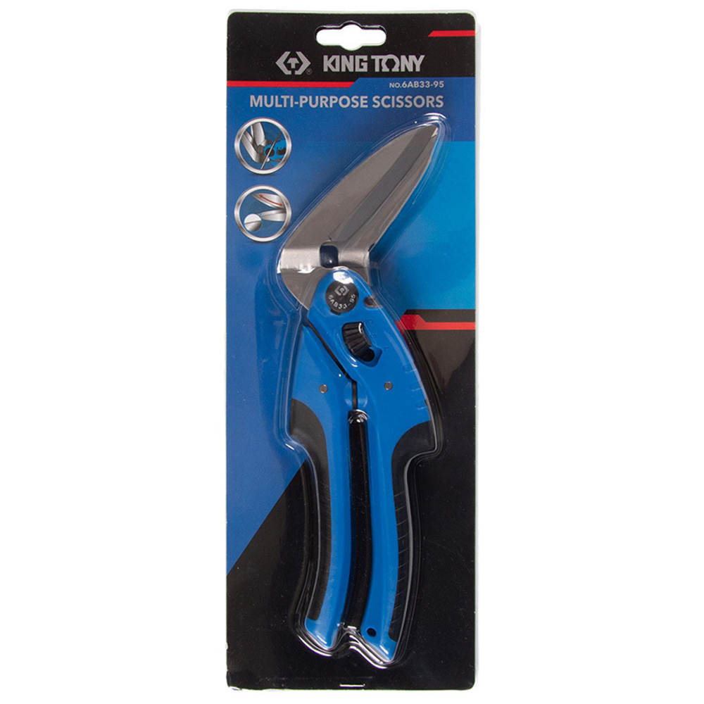 KING TONY (6AB33-95) Ножницы универсальные 246 мм
