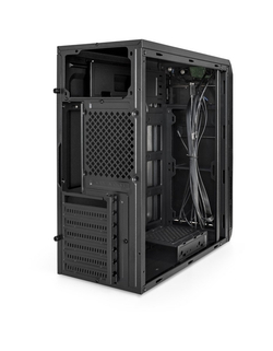 Exegate EX287365RUS Корпус Miditower ExeGate XP-334UC (ATX, без БП, 1*USB+1*USB3.0+1*TypeC, аудио, черный)