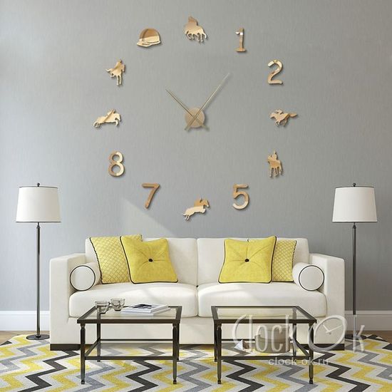 Настенные 3D часы Rodeo