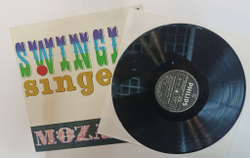 Винтажная виниловая пластинка LP Swingle Singers Swinging Mozart (France 1965)