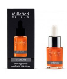 Черный чай и роза, концентрат для аромалампы, Millefiori Milano