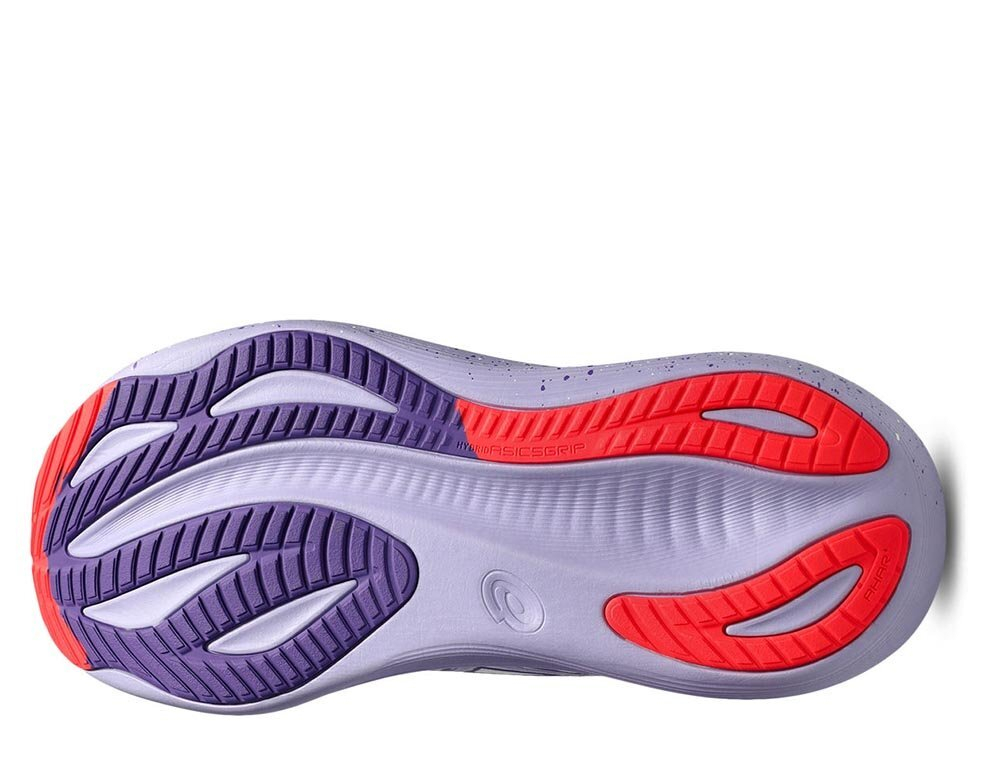 Кроссовки для бега женские Asics Gel-Nimbus 27 Tokyo Кремово-Фиолетовые