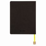 Дневник 1-11 класс 48 л., обложка кожзам (гибкая), термотиснение, BRAUBERG "ORIGINAL", черный, 105967