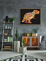 Фигурный пазл "Мир динозавров"280 элементов