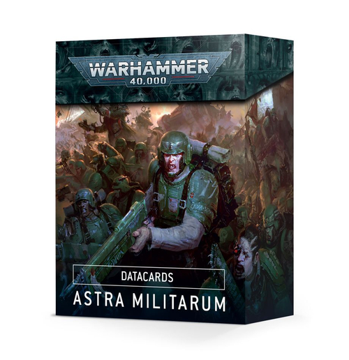 Datacards: Astra Militarum 9 редакции на английском языке
