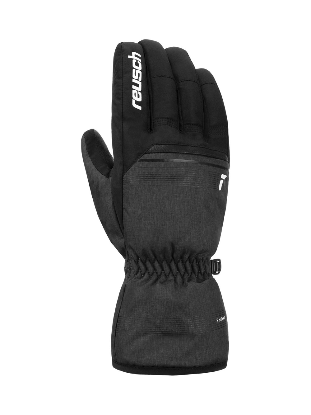 Перчатки REUSCH Snow King Black/Black Melange (inch (дюйм):8,5)