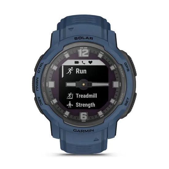 Умные часы Garmin Instinct Crossover Solar синий