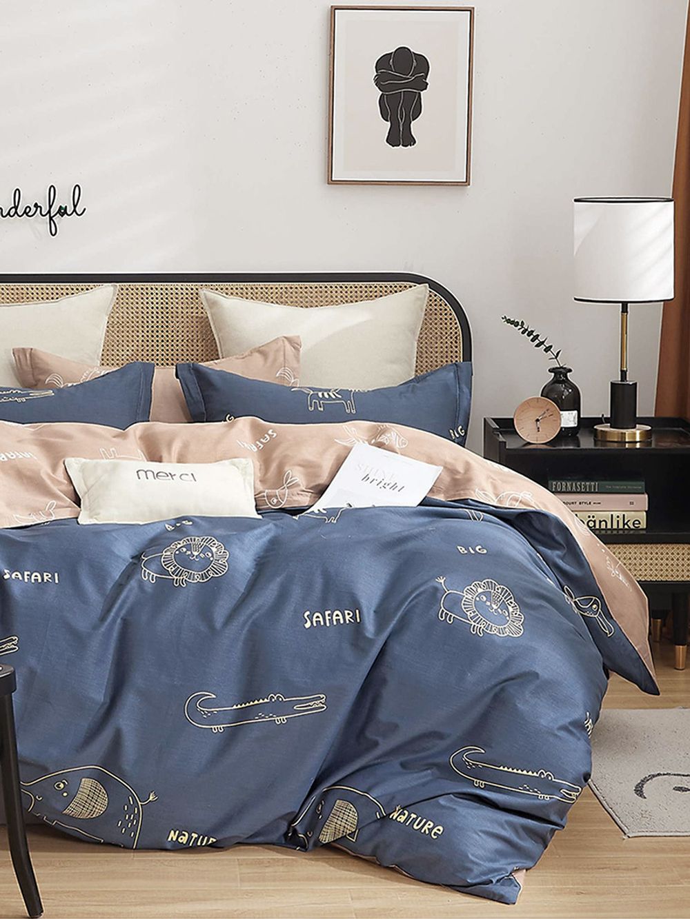Пододеяльник Сказка "SAFARI/Safari (компаньон)" евро 200х215 см, перкаль