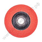 Круг лепестковый с керамическим абразивом для шлифования по нержавеющей стали FTL Everest 29 125 х 22,2 мм P100