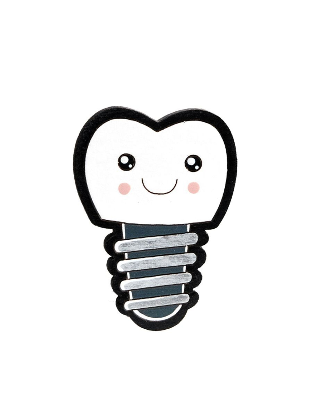 Значок AUGUST WOOD AW_M10 "Сосуд Гигеи"